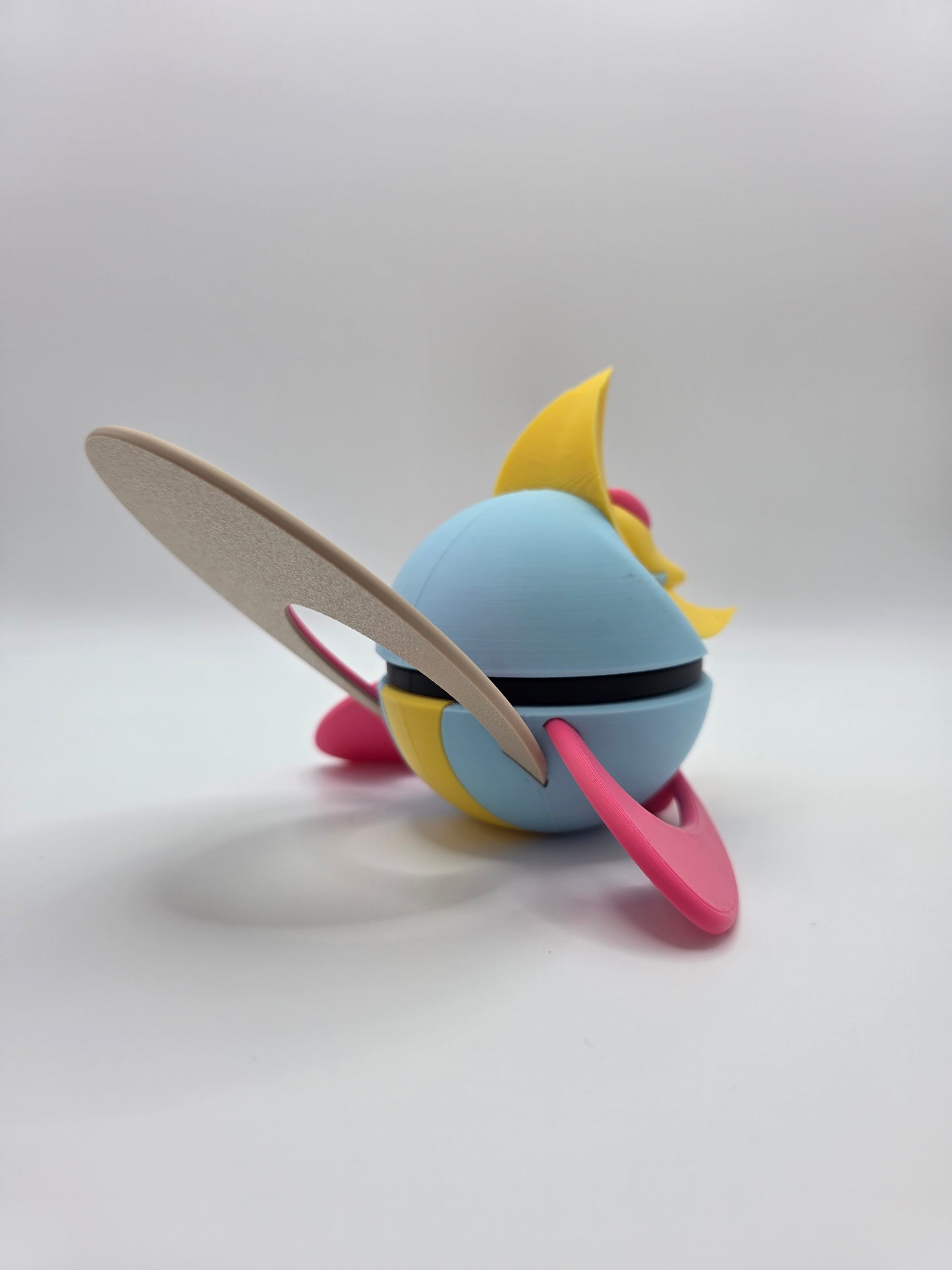 Character Design - 3D Printed Character Ball - Cresselia - Unique Display Collectible.