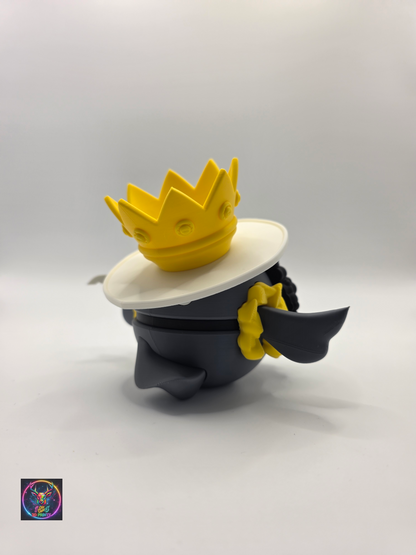 Character Design - 3D Printed Character Ball - Brook Duskull - Unique Display Collectible.