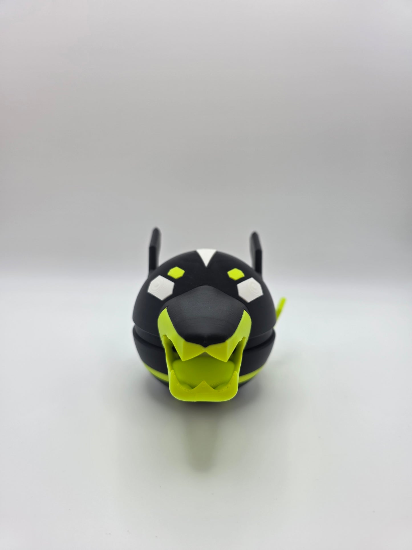 Character Design - 3D Printed Character Ball - Zygarde 10% Form - Unique Display Collectible.