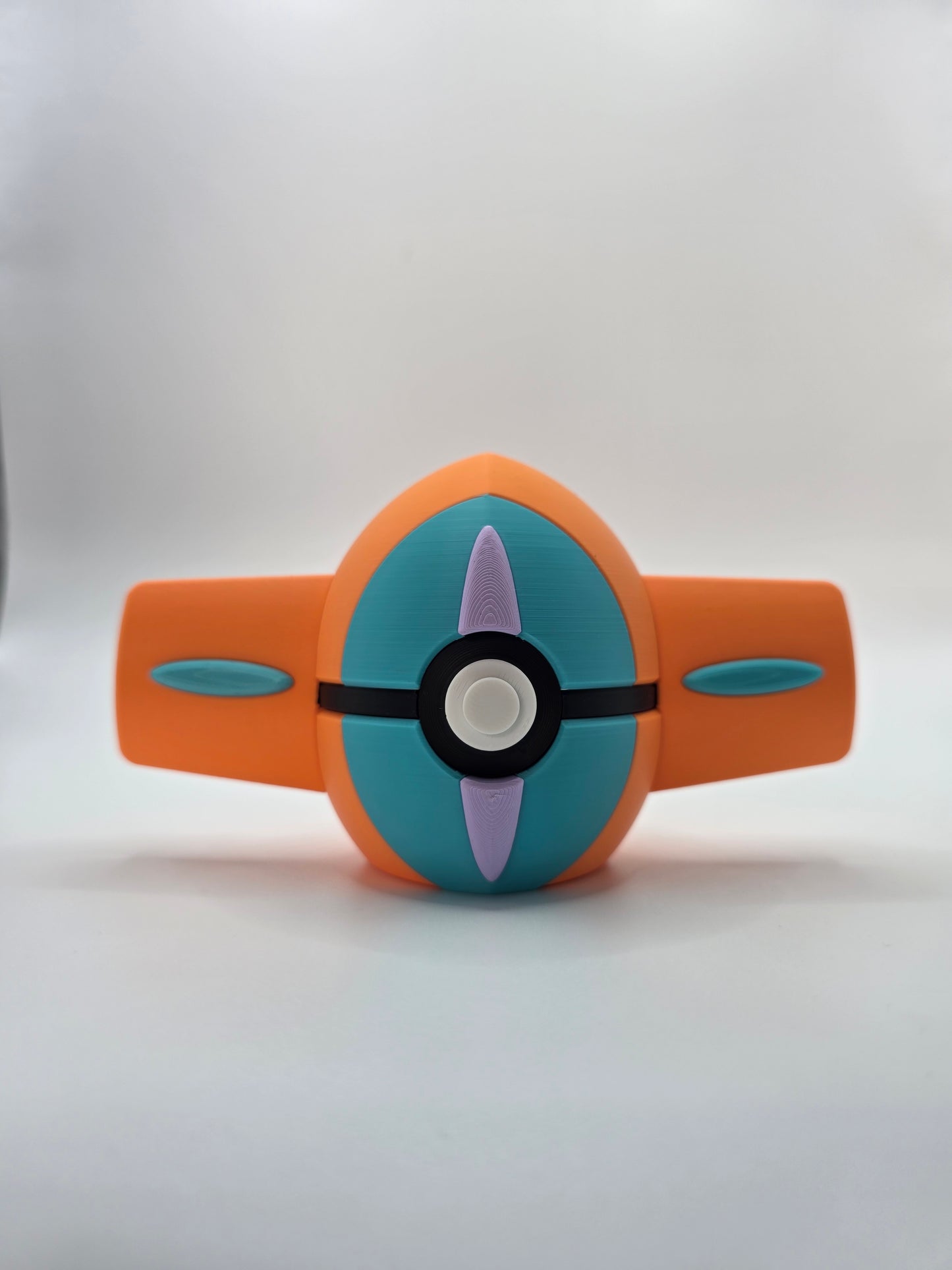 Character Design - 3D Printed Character Ball - Deoxys - Unique Display Collectible.