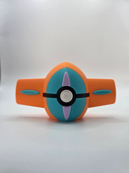 Character Design - 3D Printed Character Ball - Deoxys - Unique Display Collectible.