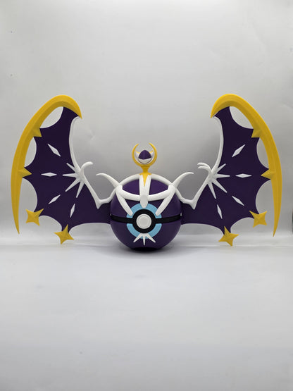 Character Design - 3D Printed Character Ball - Lunala - Unique Display Collectible.