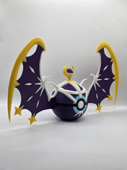 Character Design - 3D Printed Character Ball - Lunala - Unique Display Collectible.