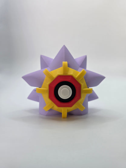 Character Design - 3D Printed Character Ball - Starmie - Unique Display Collectible.