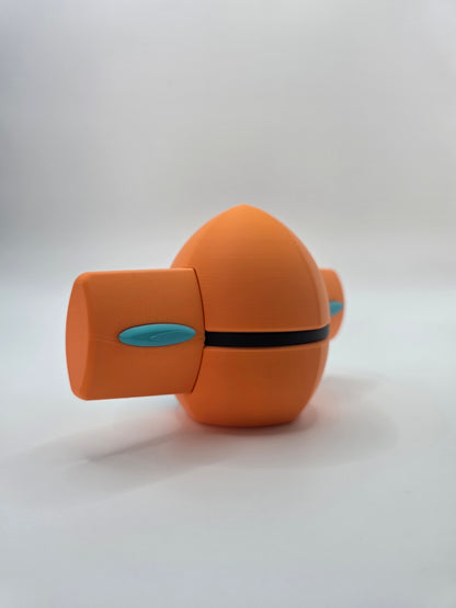 Character Design - 3D Printed Character Ball - Deoxys - Unique Display Collectible.