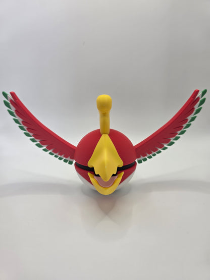 Character Design - 3D Printed Character Ball - Ho-oh - Unique Display Collectible.