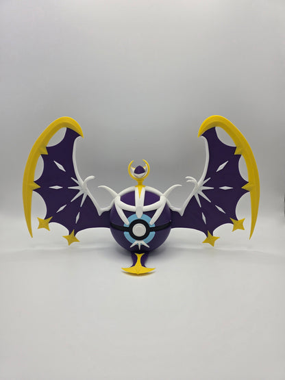 Character Design - 3D Printed Character Ball - Lunala - Unique Display Collectible.