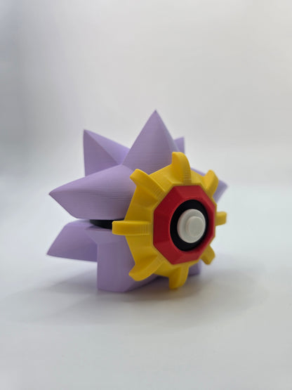 Character Design - 3D Printed Character Ball - Starmie - Unique Display Collectible.