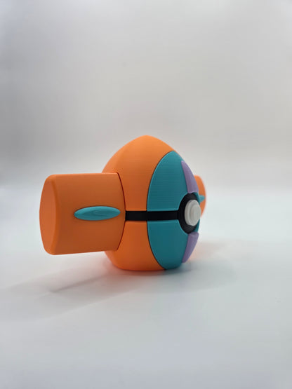 Character Design - 3D Printed Character Ball - Deoxys - Unique Display Collectible.