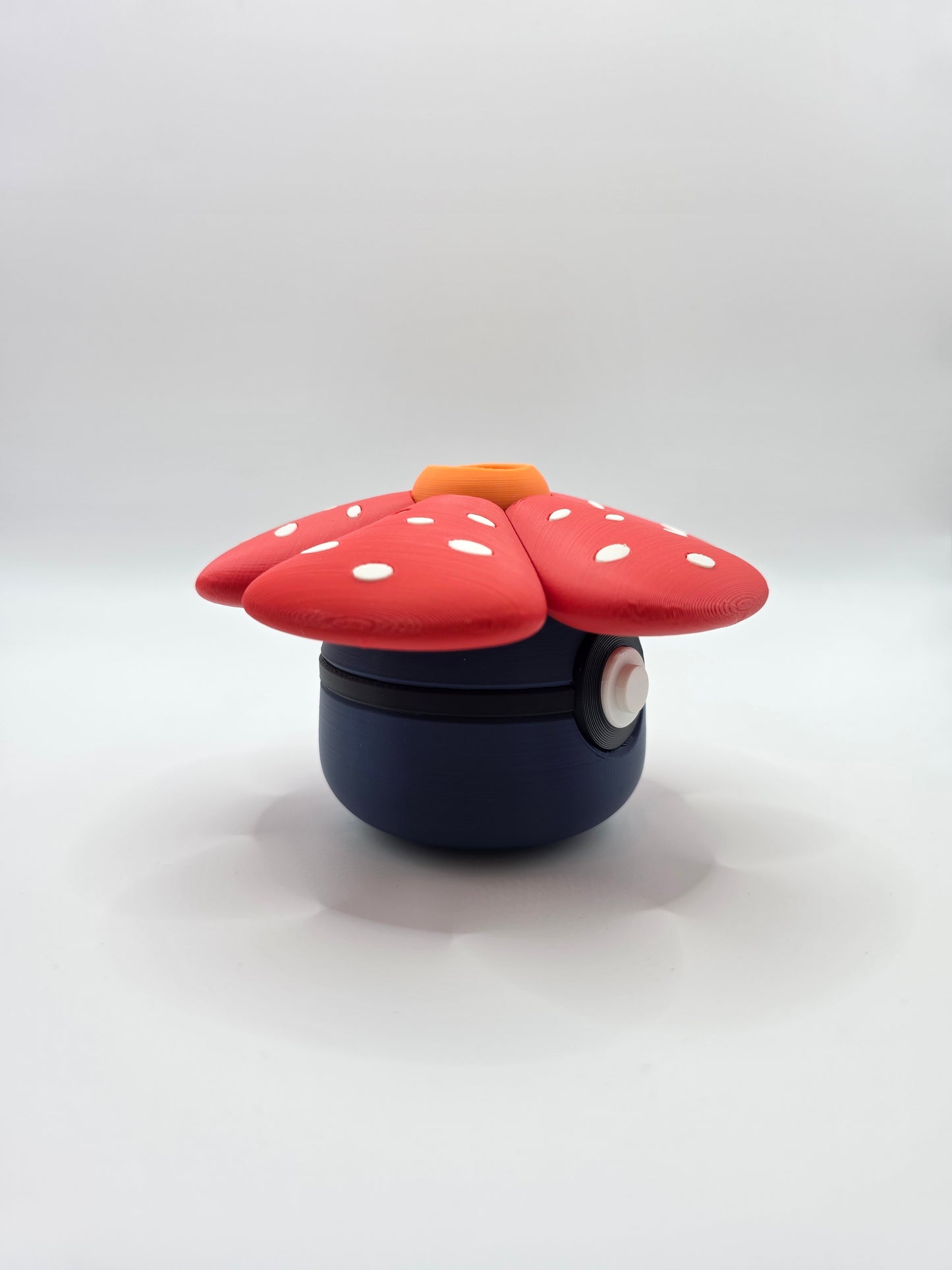 Character Design - 3D Printed Character Ball - Vileplume - Unique Display Collectible.