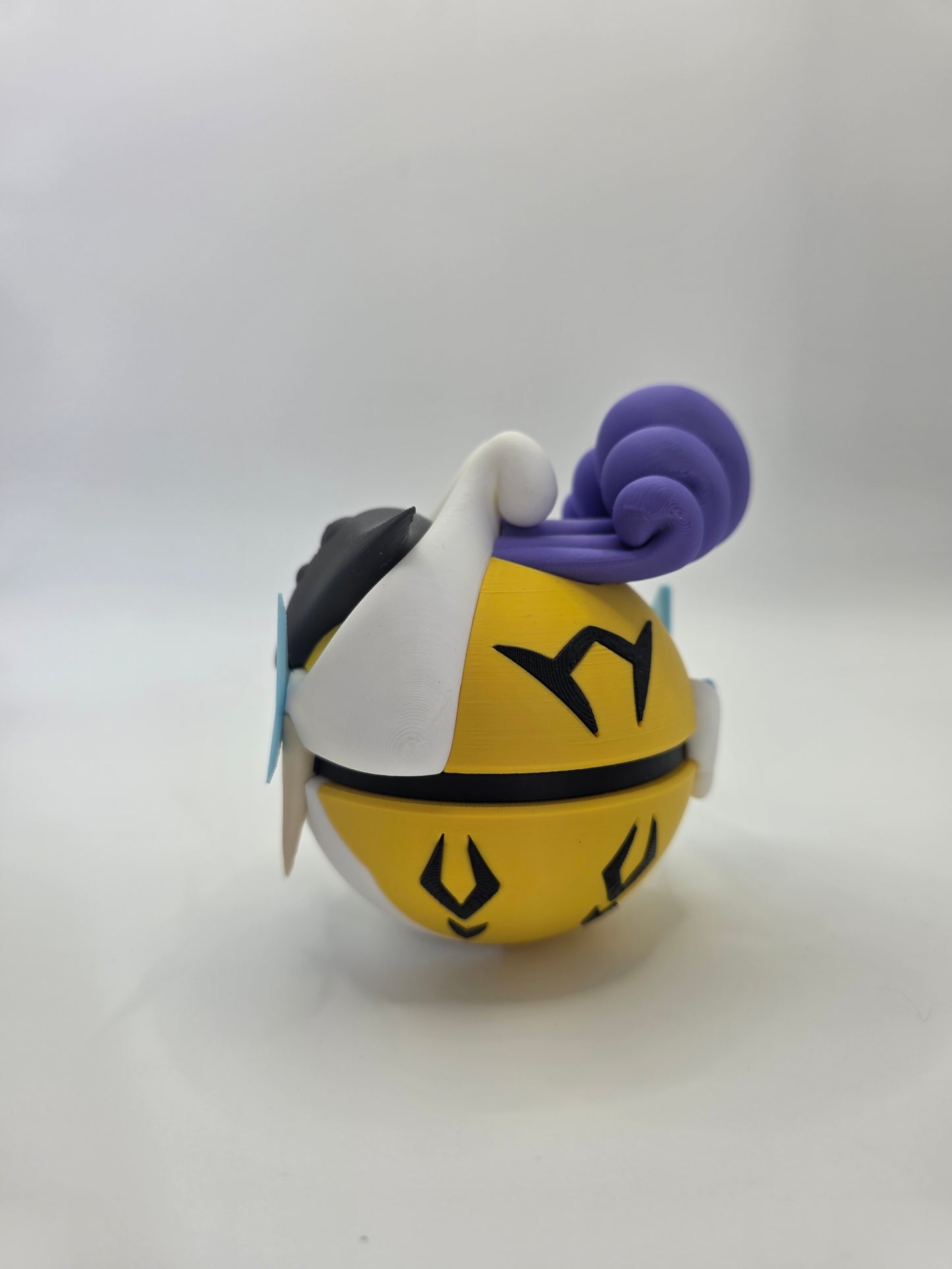 Character Design - 3D Printed Character Ball - Raikou - Unique Display Collectible.