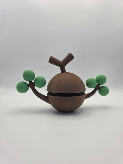 Character Design - 3D Printed Character Ball - Sudowoodo - Unique Display Collectible.