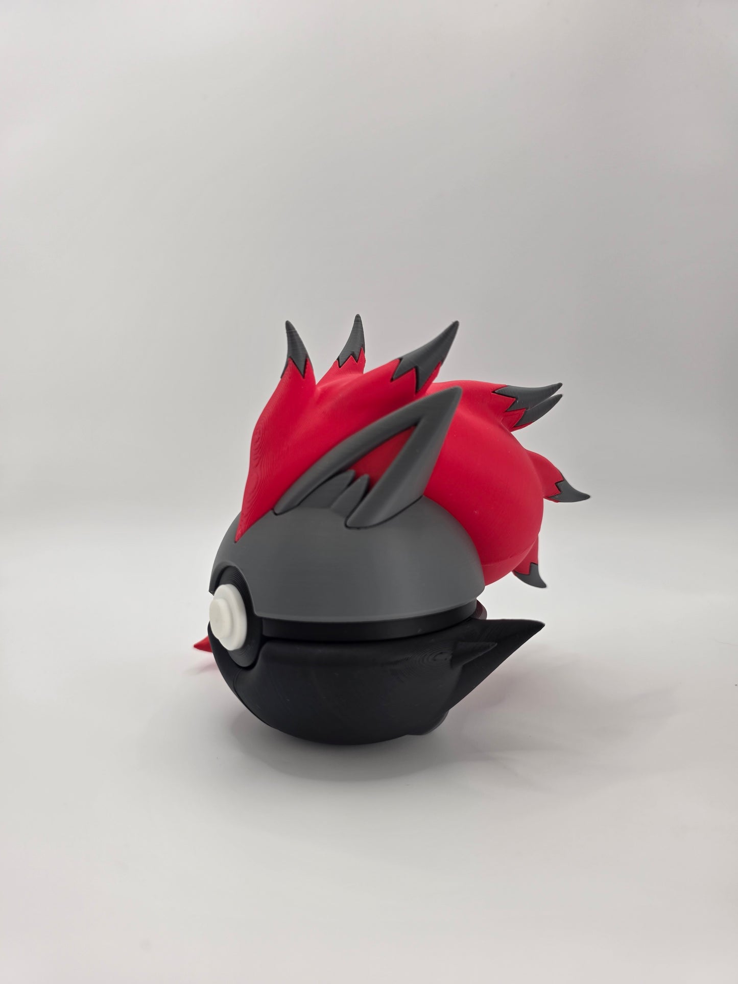 Character Design - 3D Printed Character Ball - Zoroark - Unique Display Collectible.