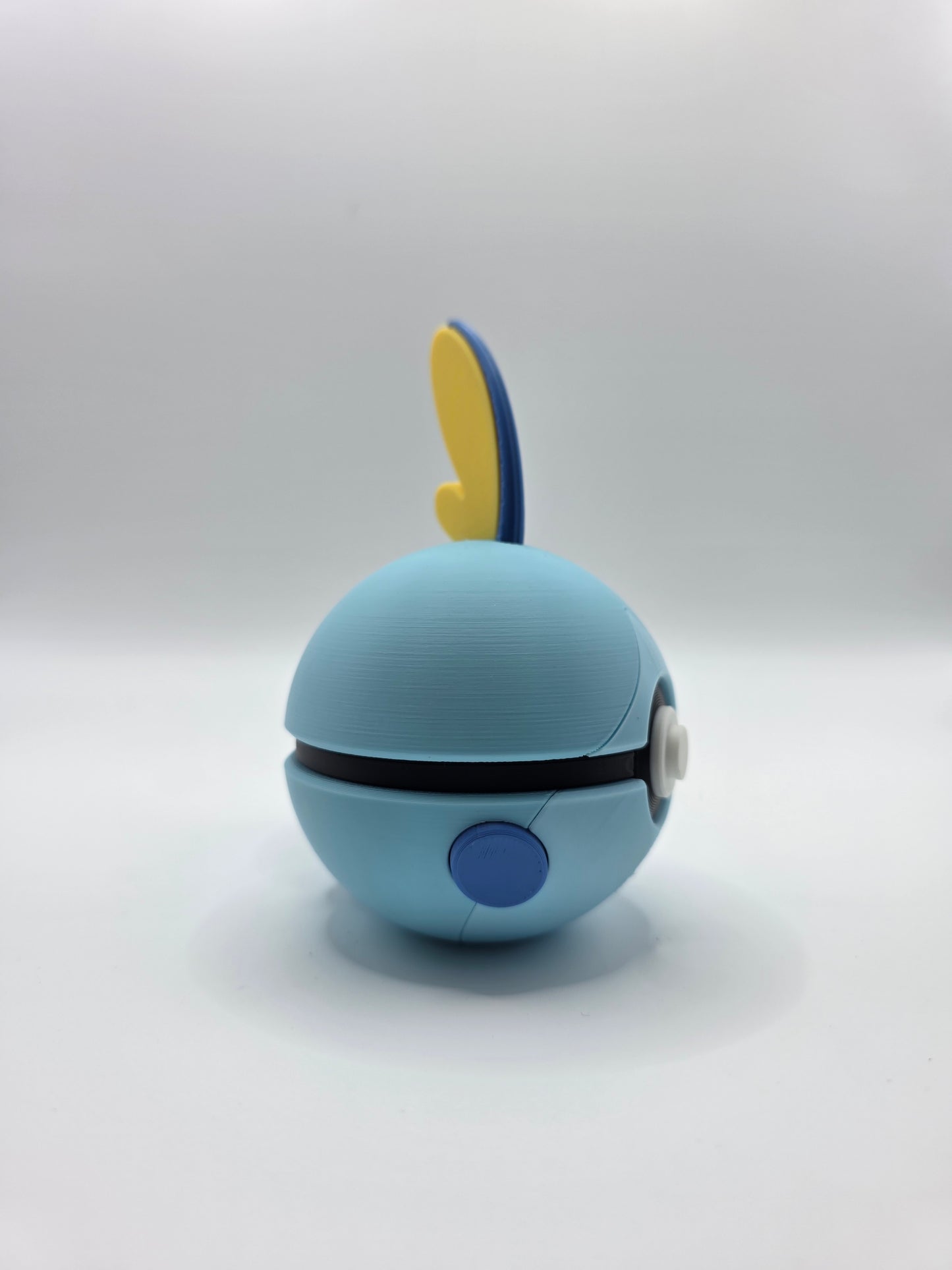 Character Design - 3D Printed Character Ball - Sobble - Unique Display Collectible.