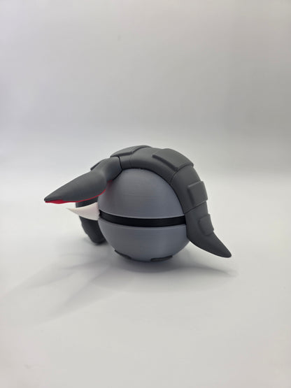 Character Design - 3D Printed Character Ball - Donphan - Unique Display Collectible.