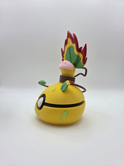 Character Design - 3D Printed Character Ball - Mega Victreebel - Unique Display Collectible.