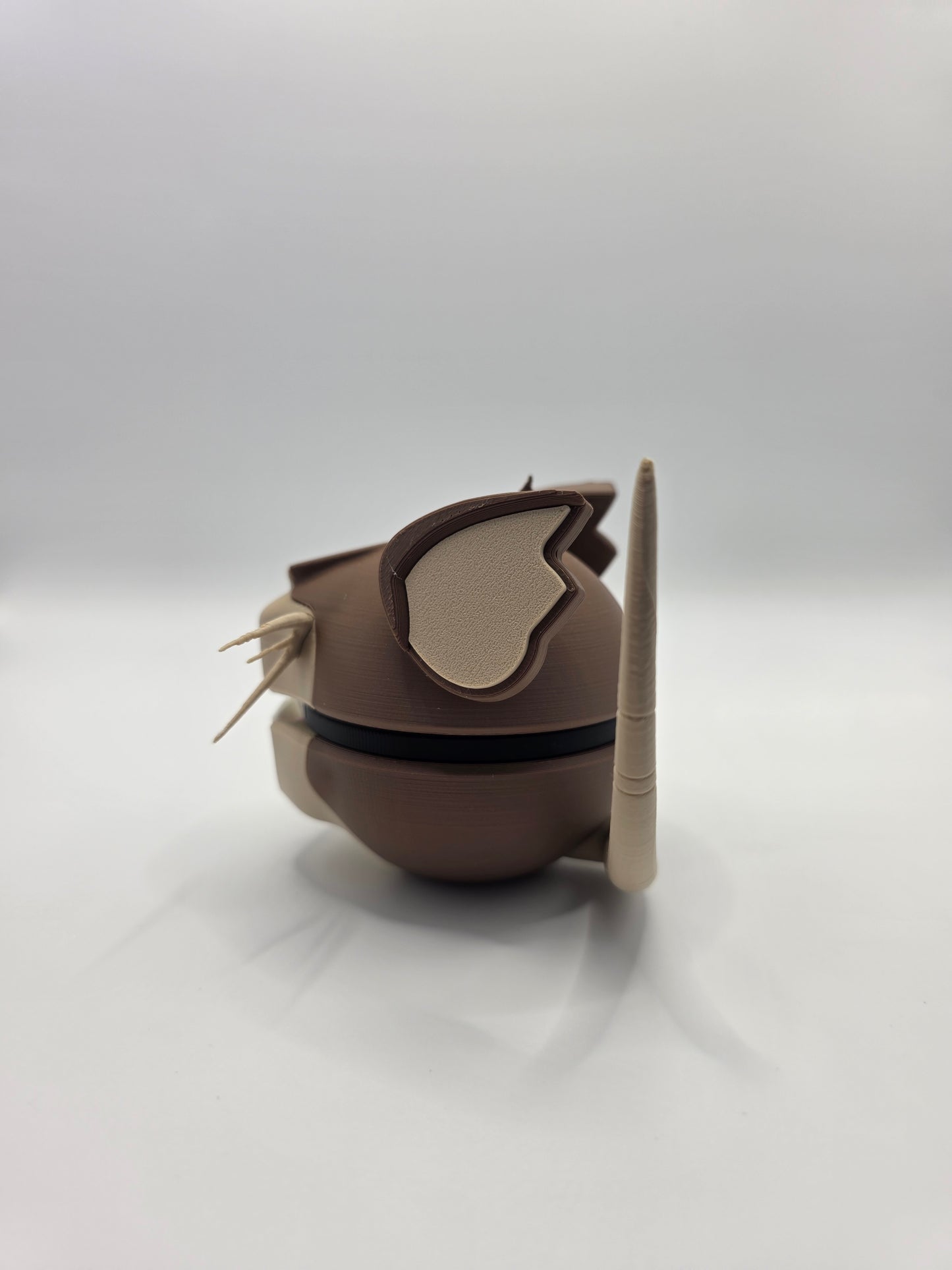 Character Design - 3D Printed Character Ball - Raticate - Unique Display Collectible.