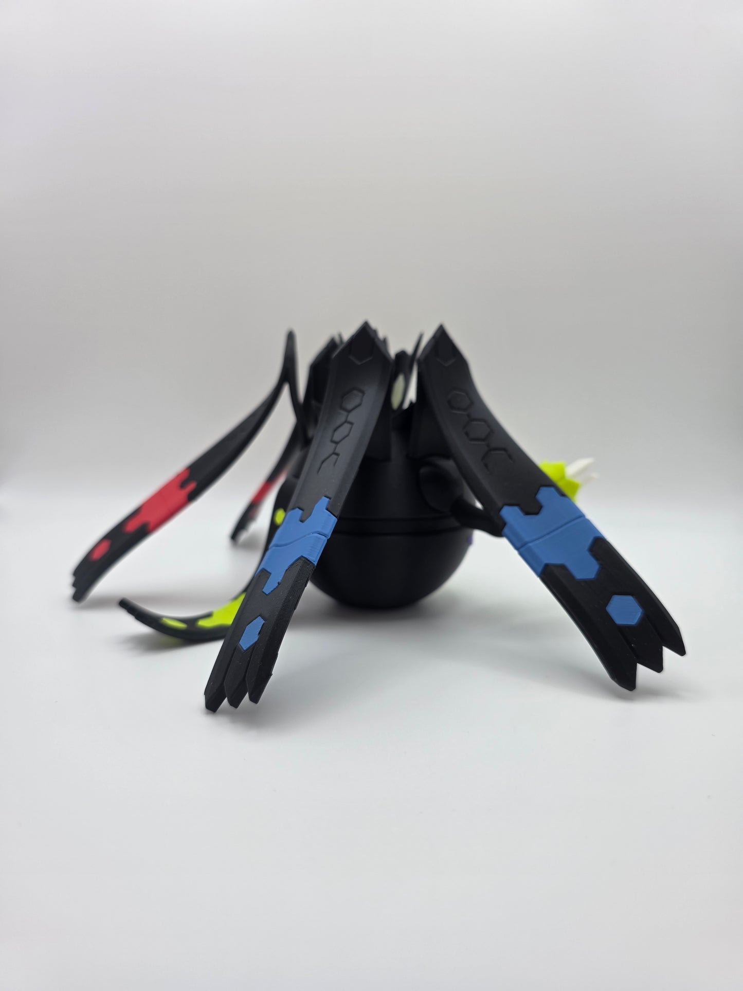 Character Design - 3D Printed Character Ball - Zygarde Complete Form - Unique Display Collectible.