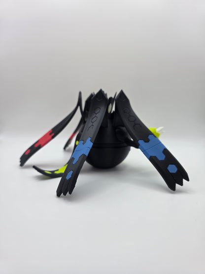 Character Design - 3D Printed Character Ball - Zygarde Complete Form - Unique Display Collectible.