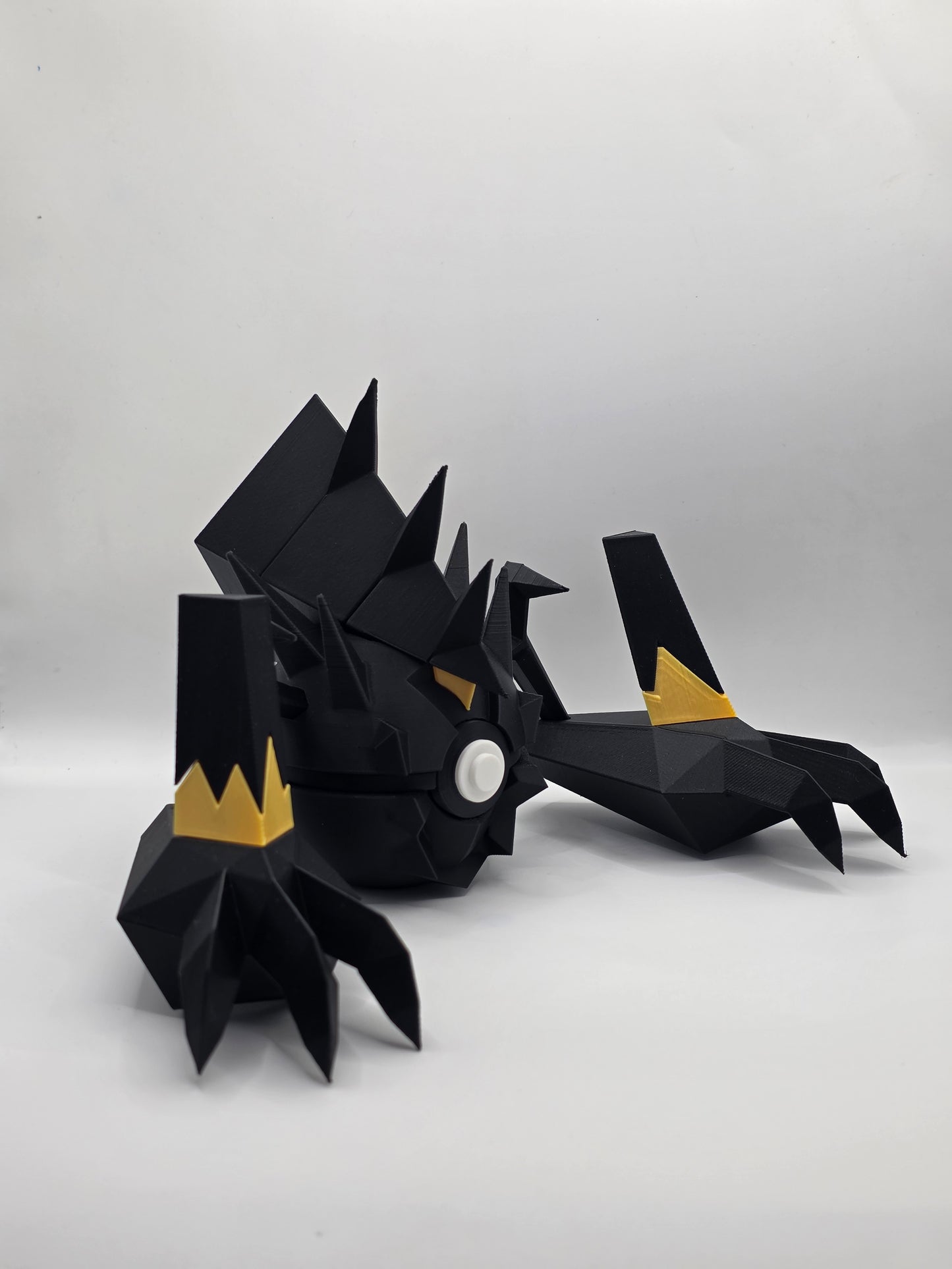 Character Design - 3D Printed Character Ball - Necrozma - Unique Display Collectible.