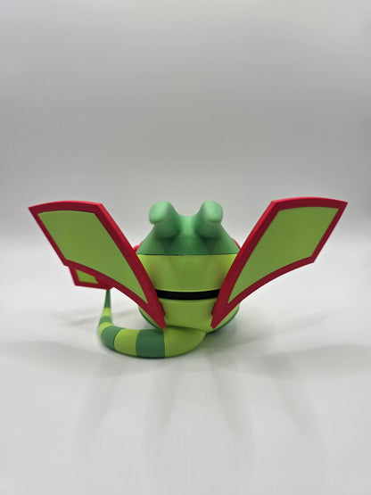 Character Design - 3D Printed Character Ball - Flygon - Unique Display Collectible.