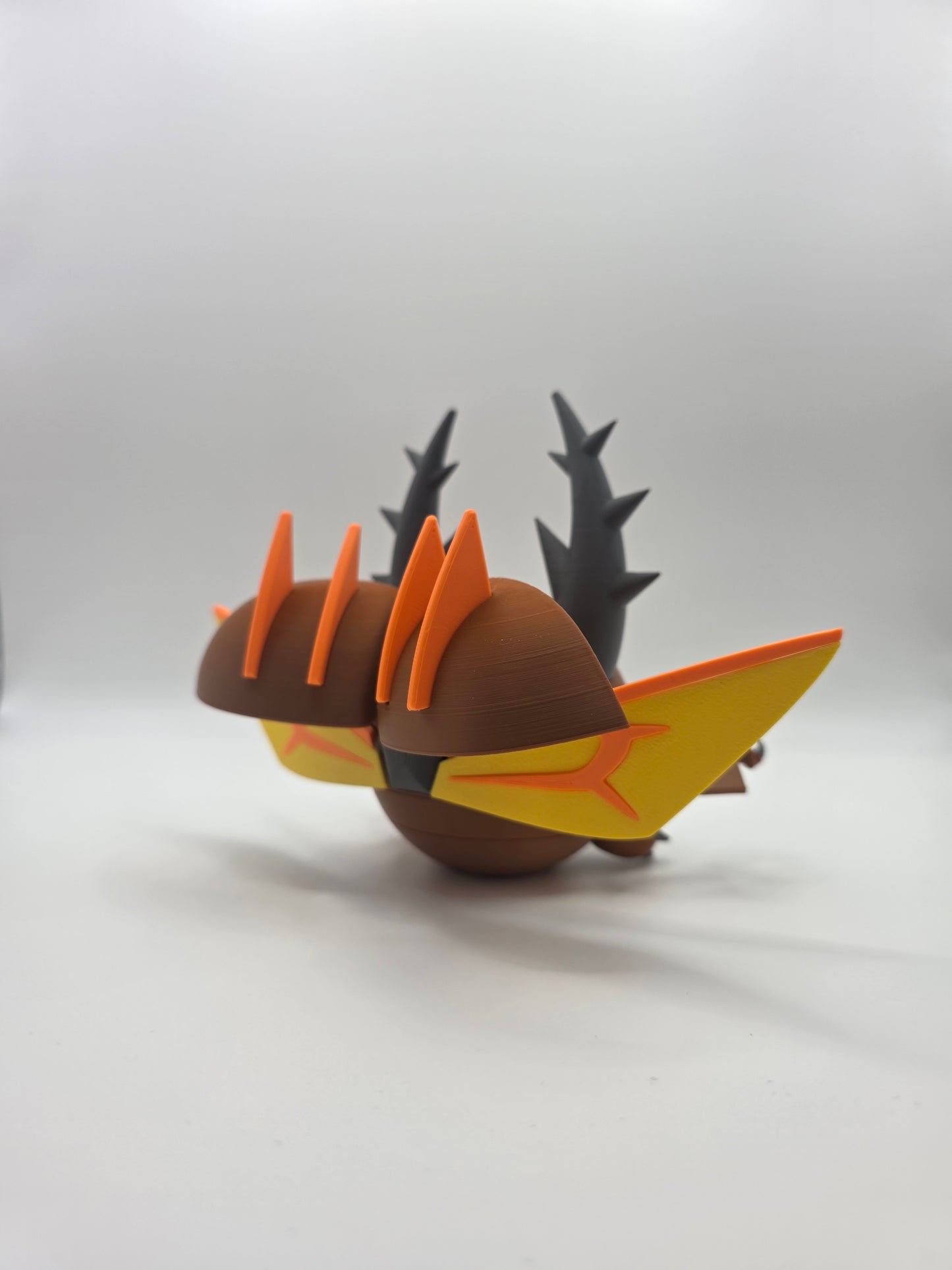 Character Design - 3D Printed Character Ball - Mega Pinsir - Unique Display Collectible.