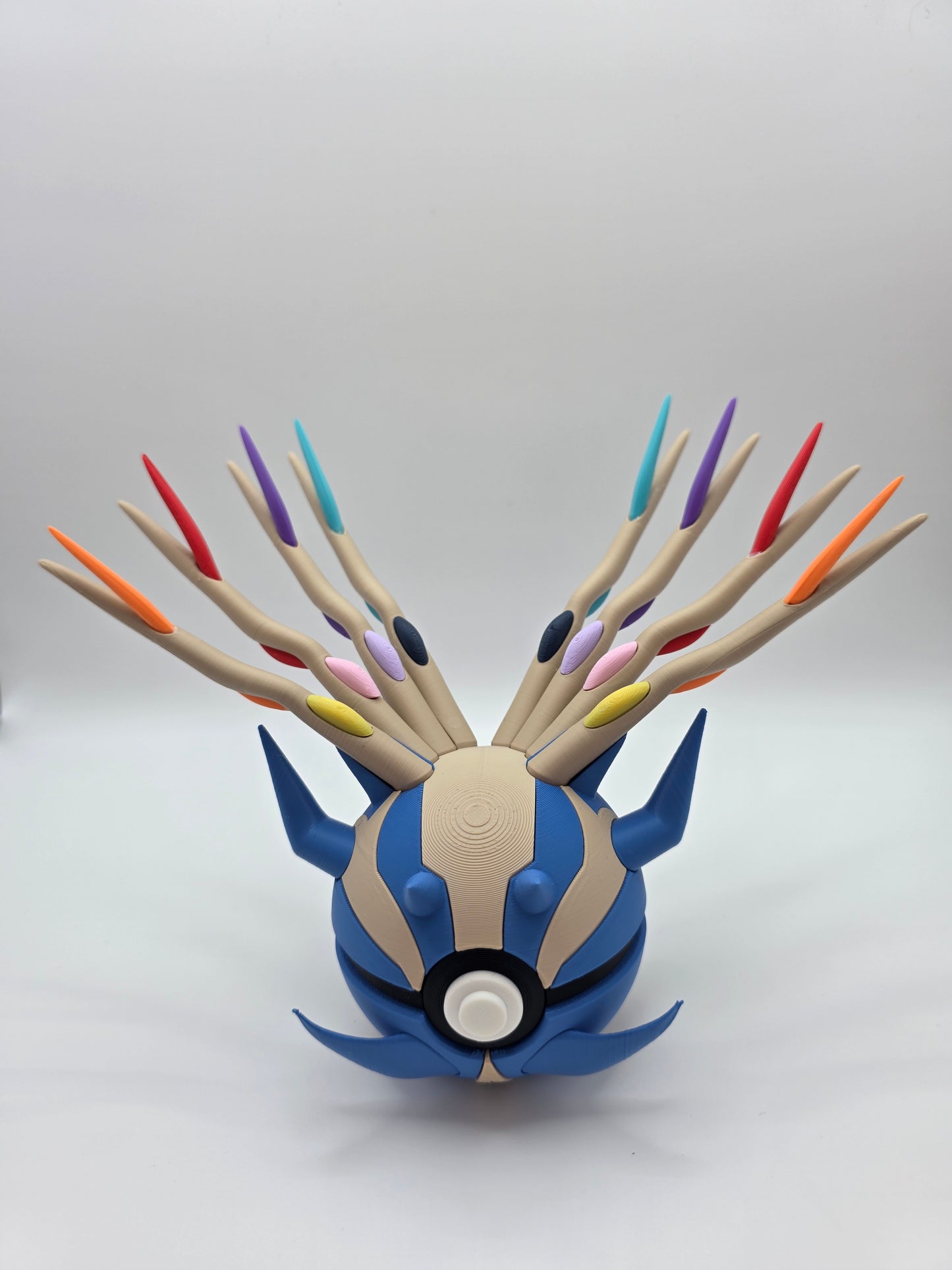 Character Design - 3D Printed Character Ball - Xerneas - Unique Display Collectible.
