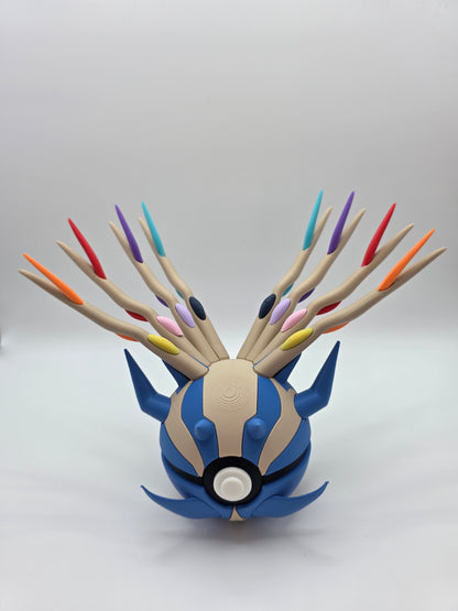 Character Design - 3D Printed Character Ball - Xerneas - Unique Display Collectible.