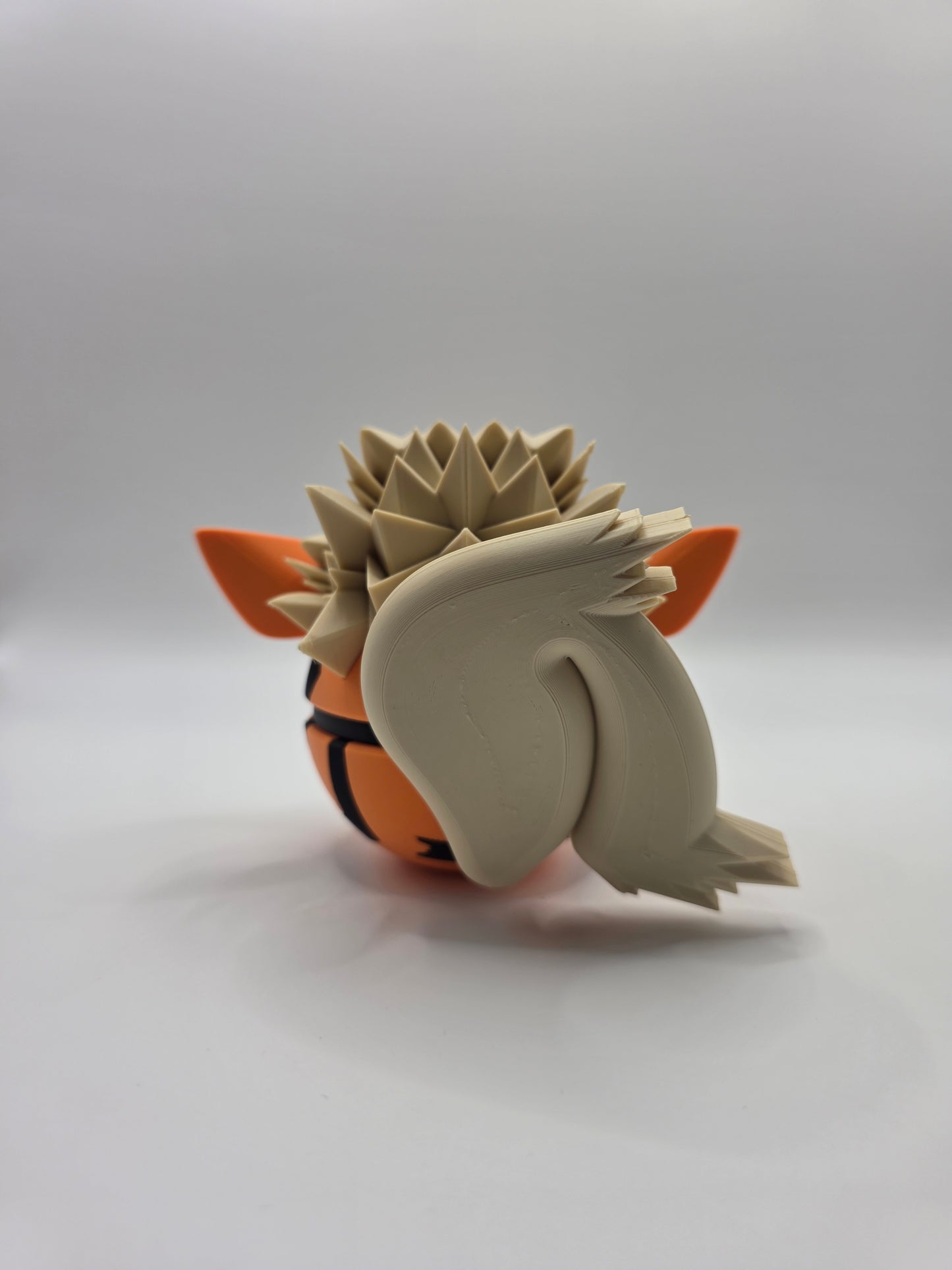 Character Design - 3D Printed Character Ball - Arcanine - Unique Display Collectible.