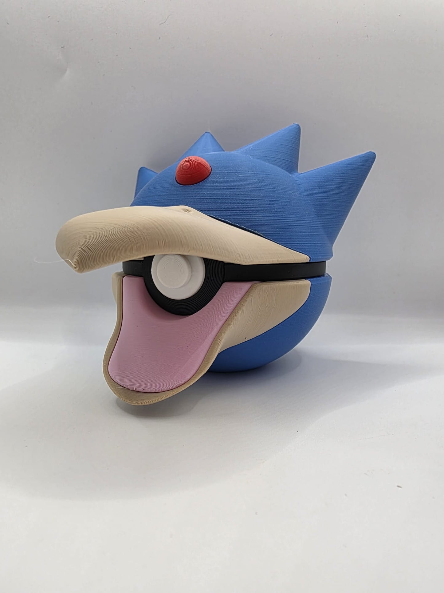 Pokemon Character Design - 3D Printed Pokeball - Golduck - Exclusive Display Collectible.