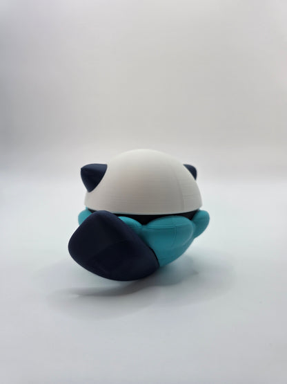 Character Design - 3D Printed Character Ball - Oshawott - Unique Display Collectible.