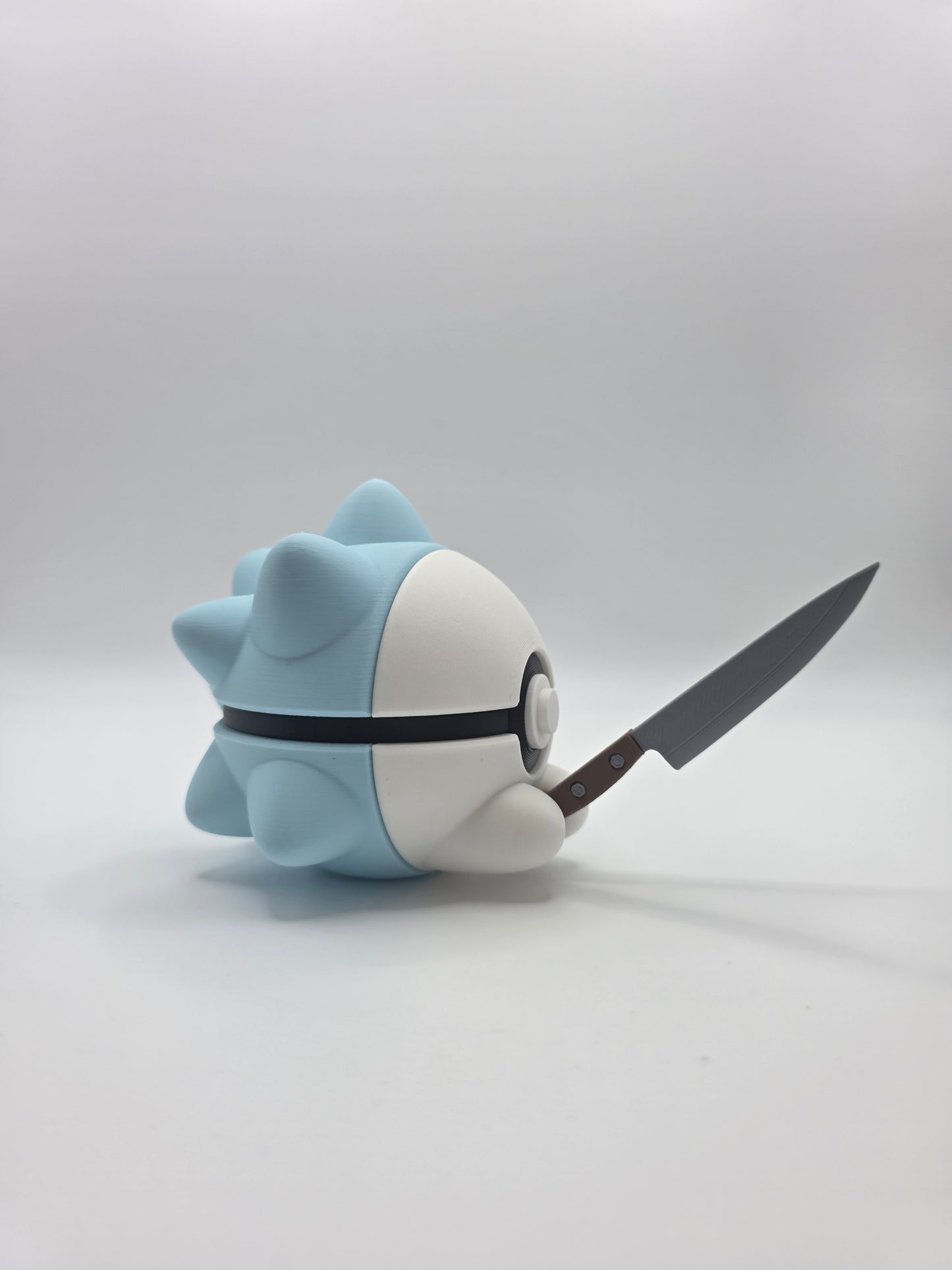 Character Design - 3D Printed Character Ball - Snom - Unique Display Collectible.