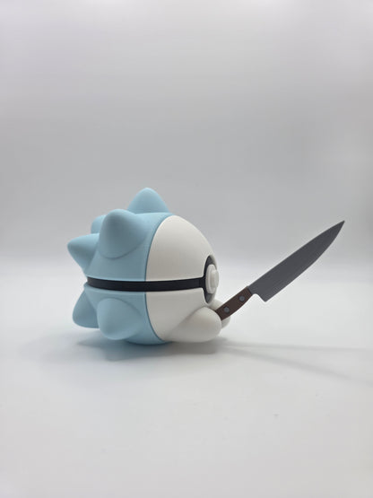 Character Design - 3D Printed Character Ball - Snom - Unique Display Collectible.
