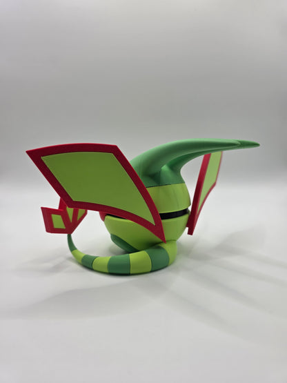 Character Design - 3D Printed Character Ball - Flygon - Unique Display Collectible.