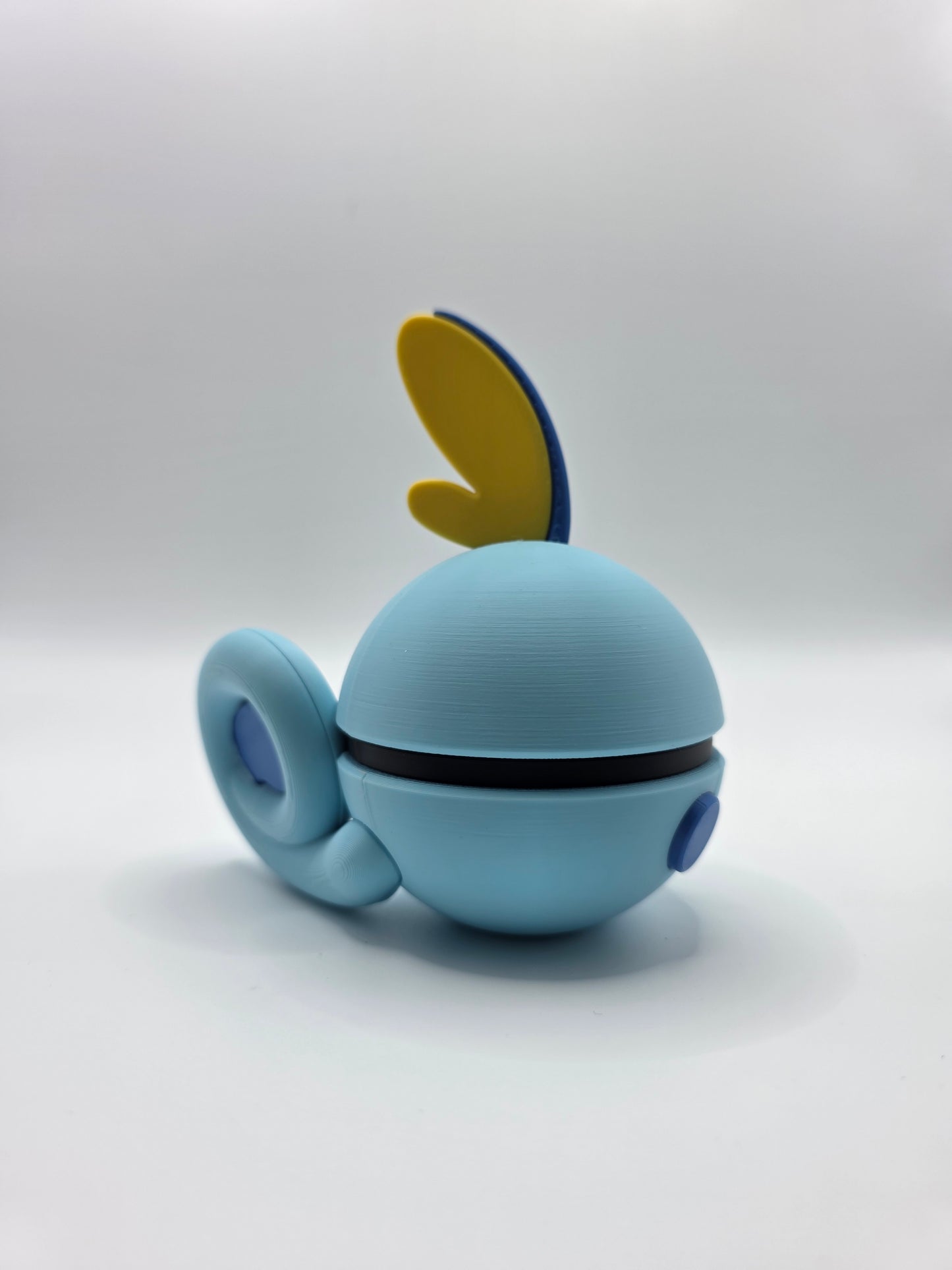 Character Design - 3D Printed Character Ball - Sobble - Unique Display Collectible.