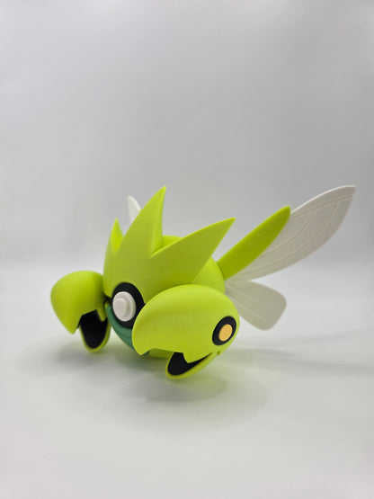 Character Design - 3D Printed Character Ball - Scizor - Unique Display Collectible.