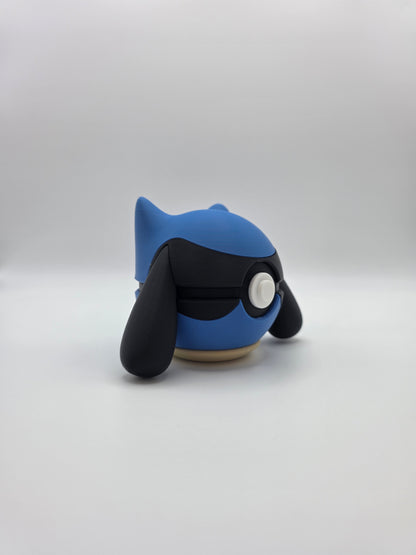 Character Design - 3D Printed Character Ball - Riolu - Unique Display Collectible.