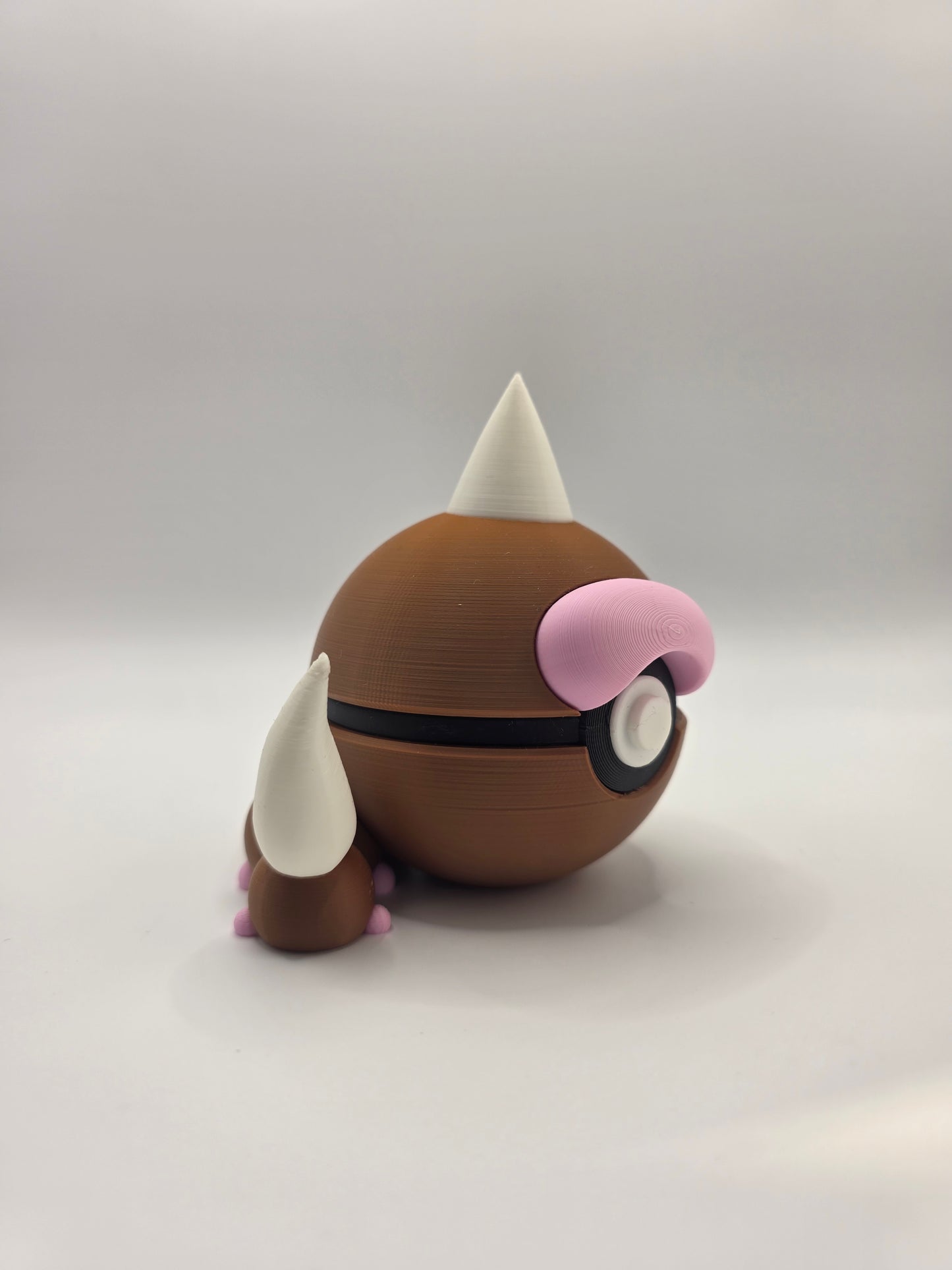 Character Design - 3D Printed Character Ball - Weedle - Unique Display Collectible.