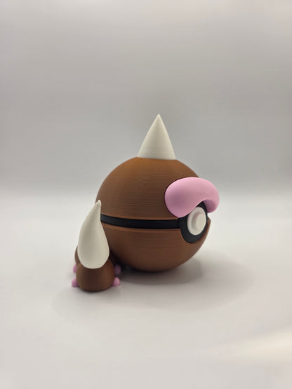 Character Design - 3D Printed Character Ball - Weedle - Unique Display Collectible.