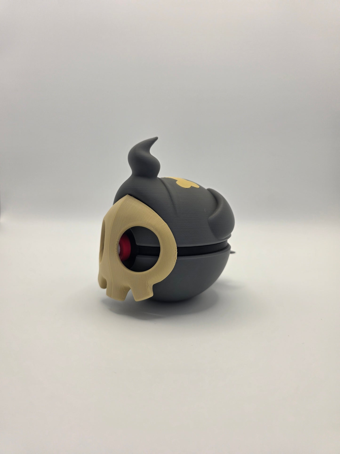 Character Design - 3D Printed Character Ball - Duskull - Unique Display Collectible.