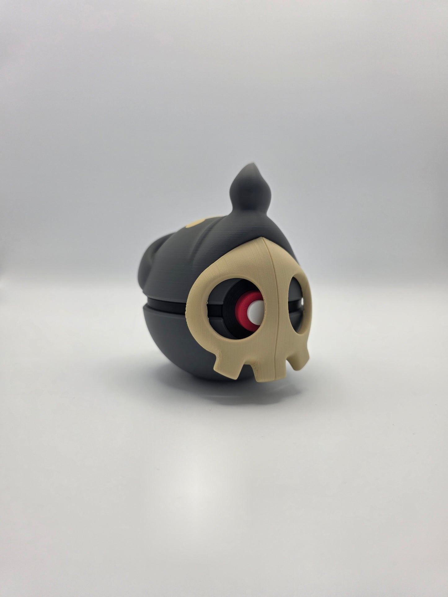 Character Design - 3D Printed Character Ball - Duskull - Unique Display Collectible.
