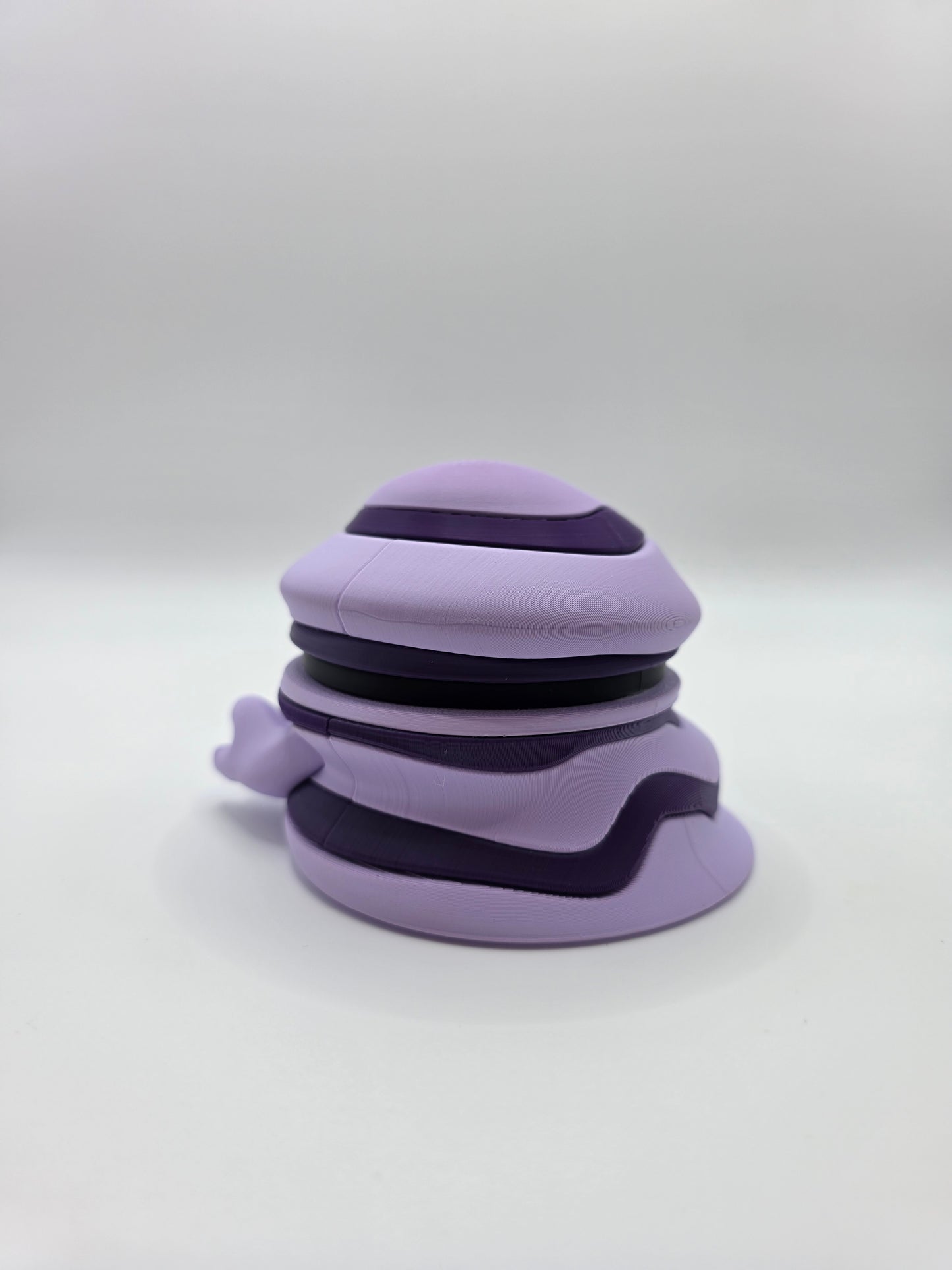 Character Design - 3D Printed Character Ball - Grimer - Unique Display Collectible.
