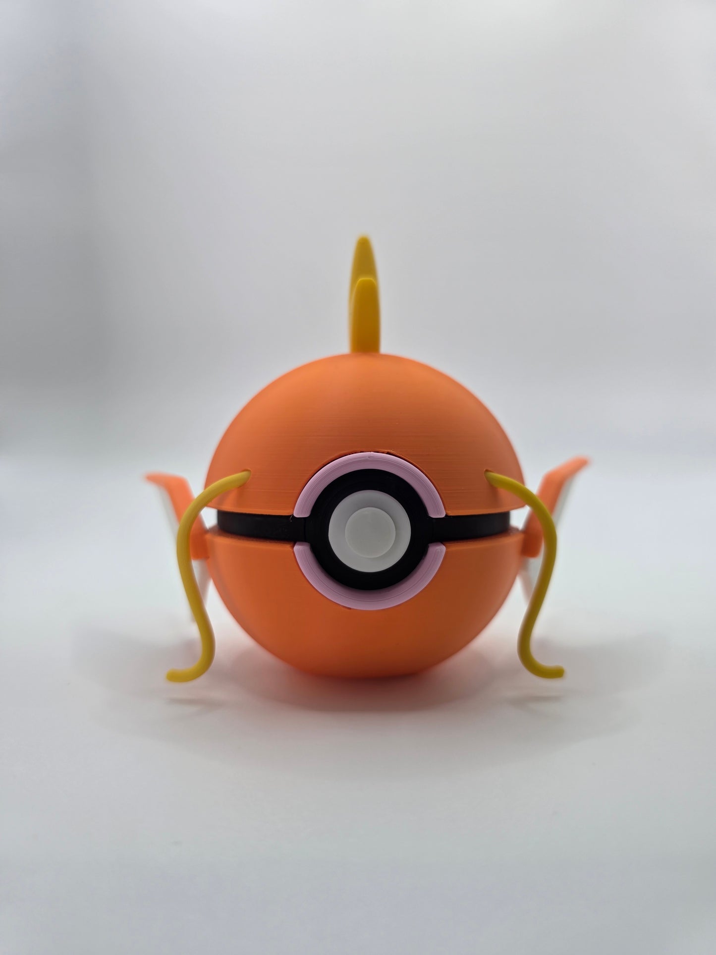 Character Design - 3D Printed Character Ball - Magikarp - Unique Display Collectible.
