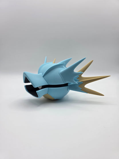 Character Design - 3D Printed Character Ball - Seadra - Unique Display Collectible.