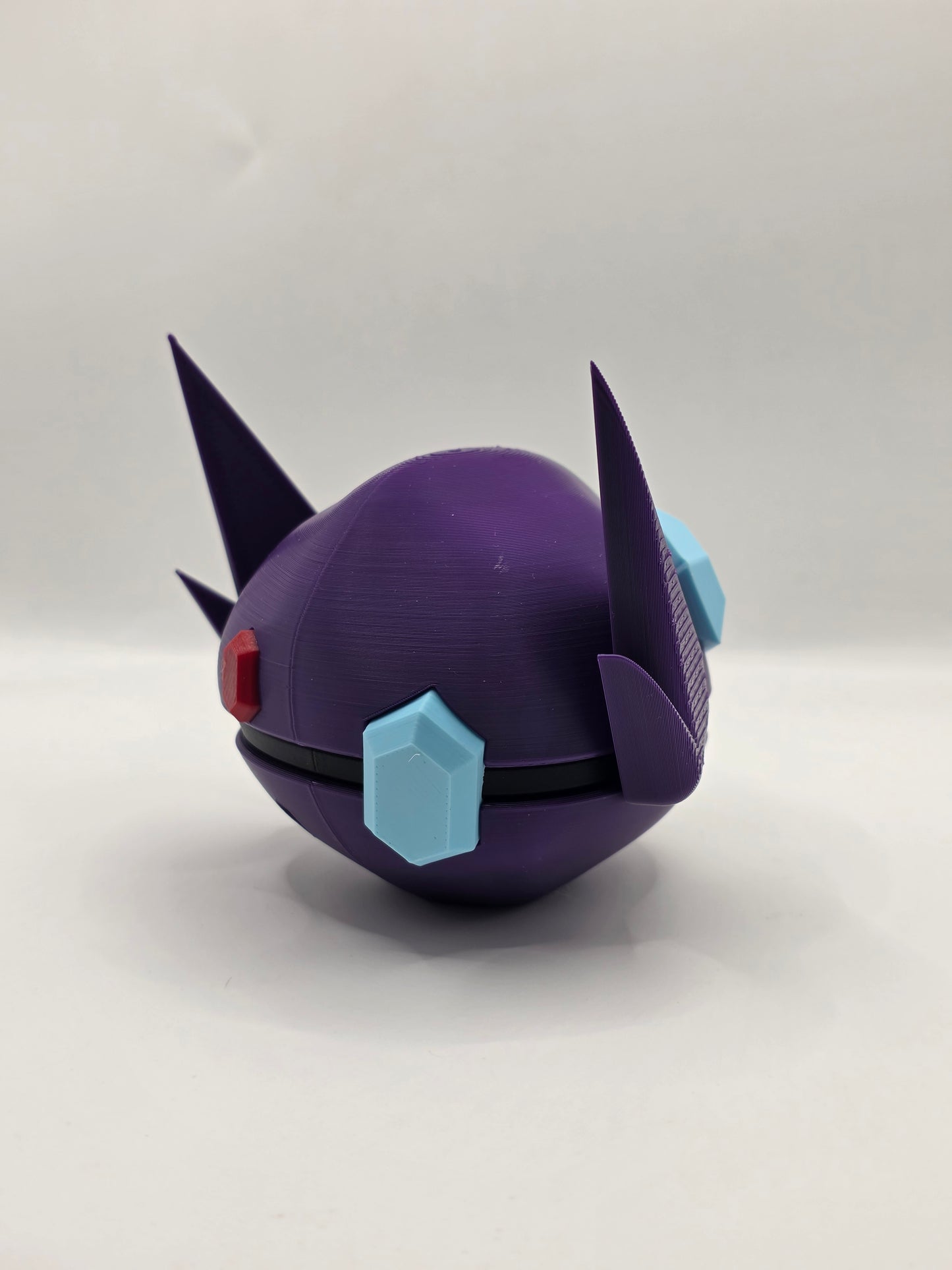 Character Design - 3D Printed Character Ball - Sableye - Unique Display Collectible.