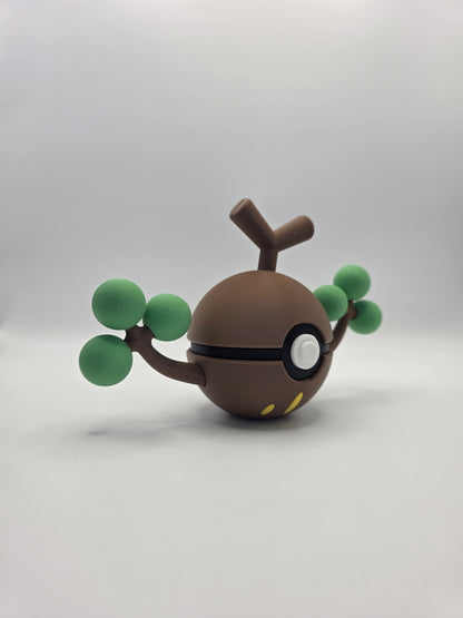 Character Design - 3D Printed Character Ball - Sudowoodo - Unique Display Collectible.
