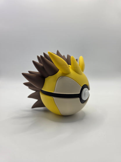 Character Design - 3D Printed Character Ball - Sandslash - Unique Display Collectible.