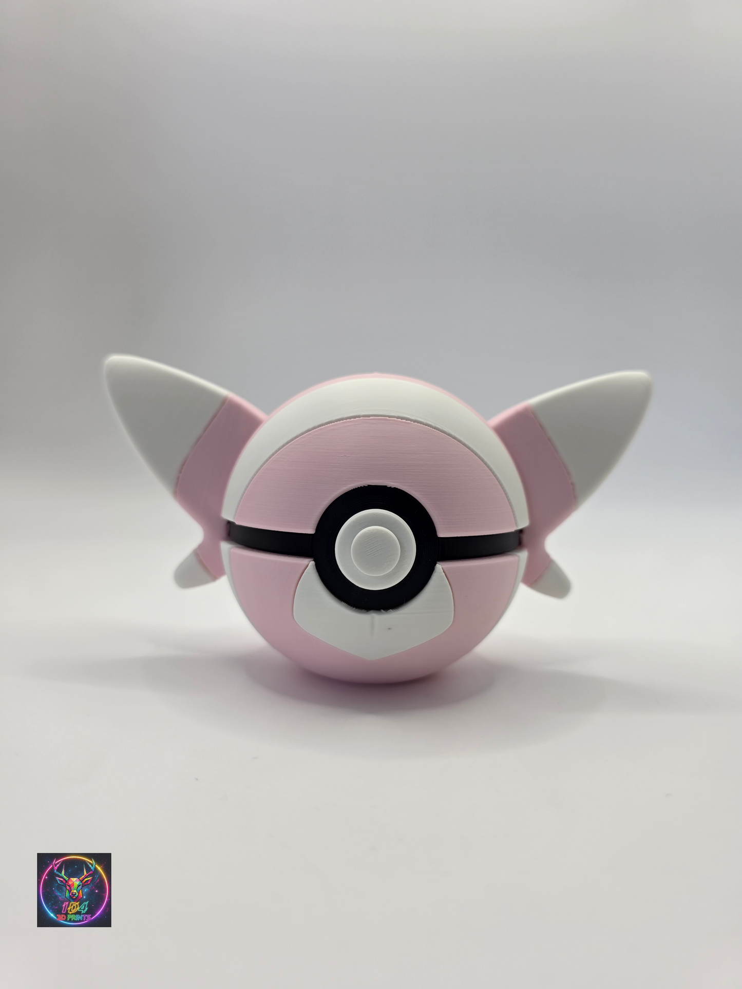 Character Design - 3D Printed Character Ball - Stufful - Unique Display Collectible.