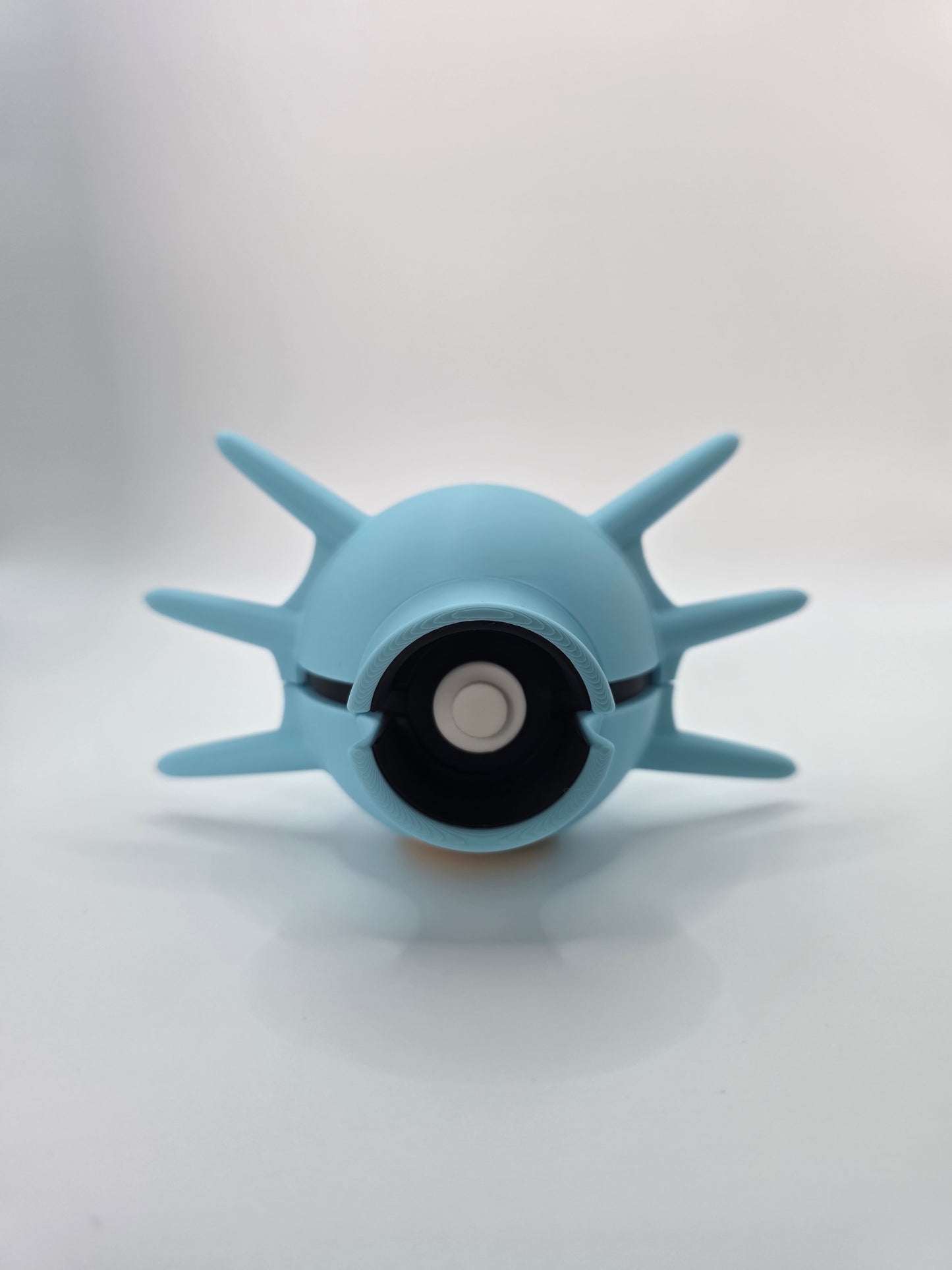 Character Design - 3D Printed Character Ball - Horsea - Unique Display Collectible.
