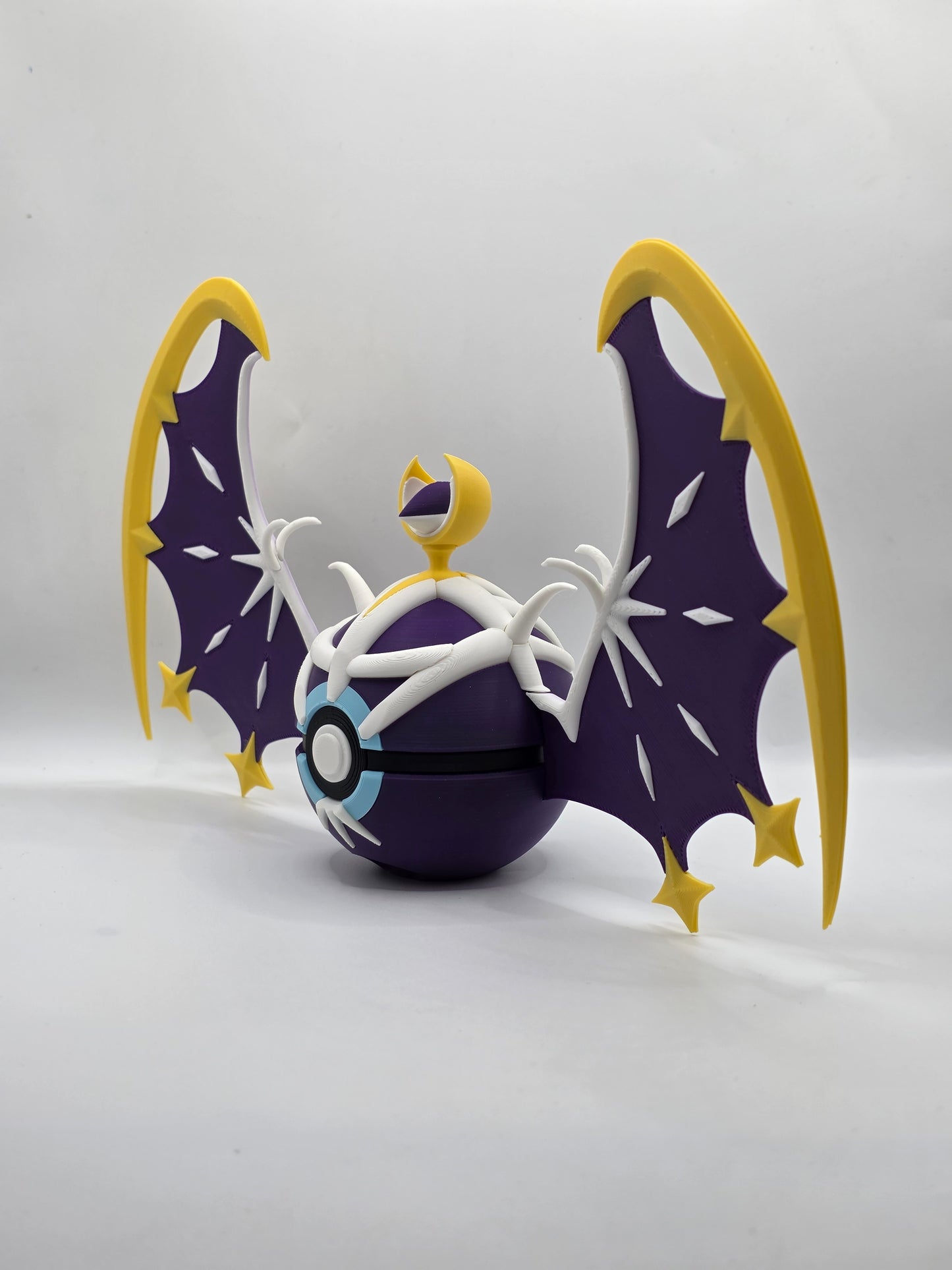 Character Design - 3D Printed Character Ball - Lunala - Unique Display Collectible.